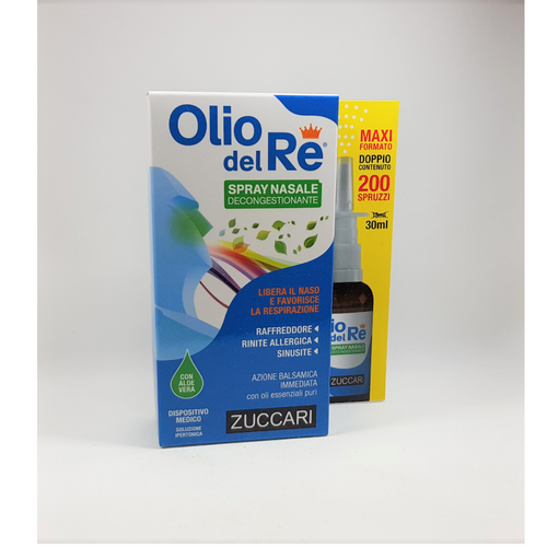 OLIO DEL RE SPRAY NASALE - ZUCCARI